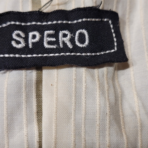 Spero RARE Vintage Suede Leather Vest Size 44 Medium Tan - Picture 9 of 9